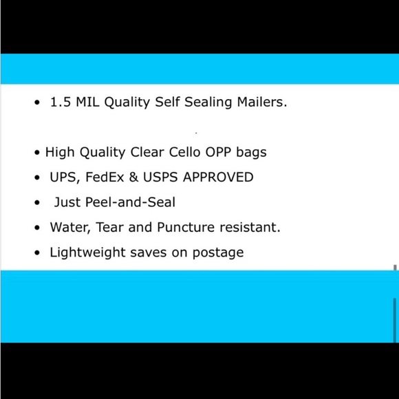 50ct Clear Bags Bundle-25ct (8x10โ) & 25ct (10x13โ) w/Free Stickers ๐๐๐ - Picture 9 of 14